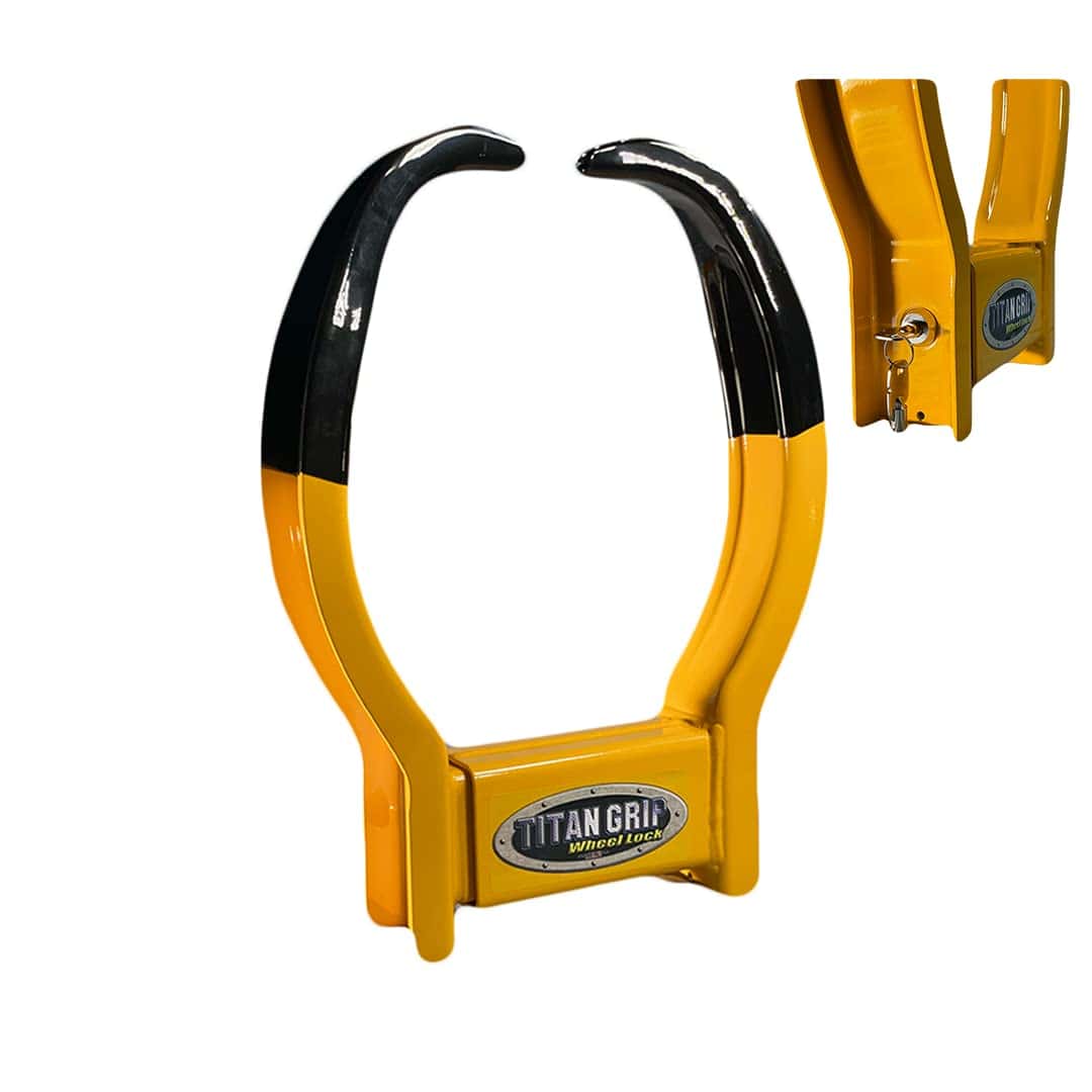 Bloqueo de Rueda Titan Grip - Bloqueo Antirrobo Resistente