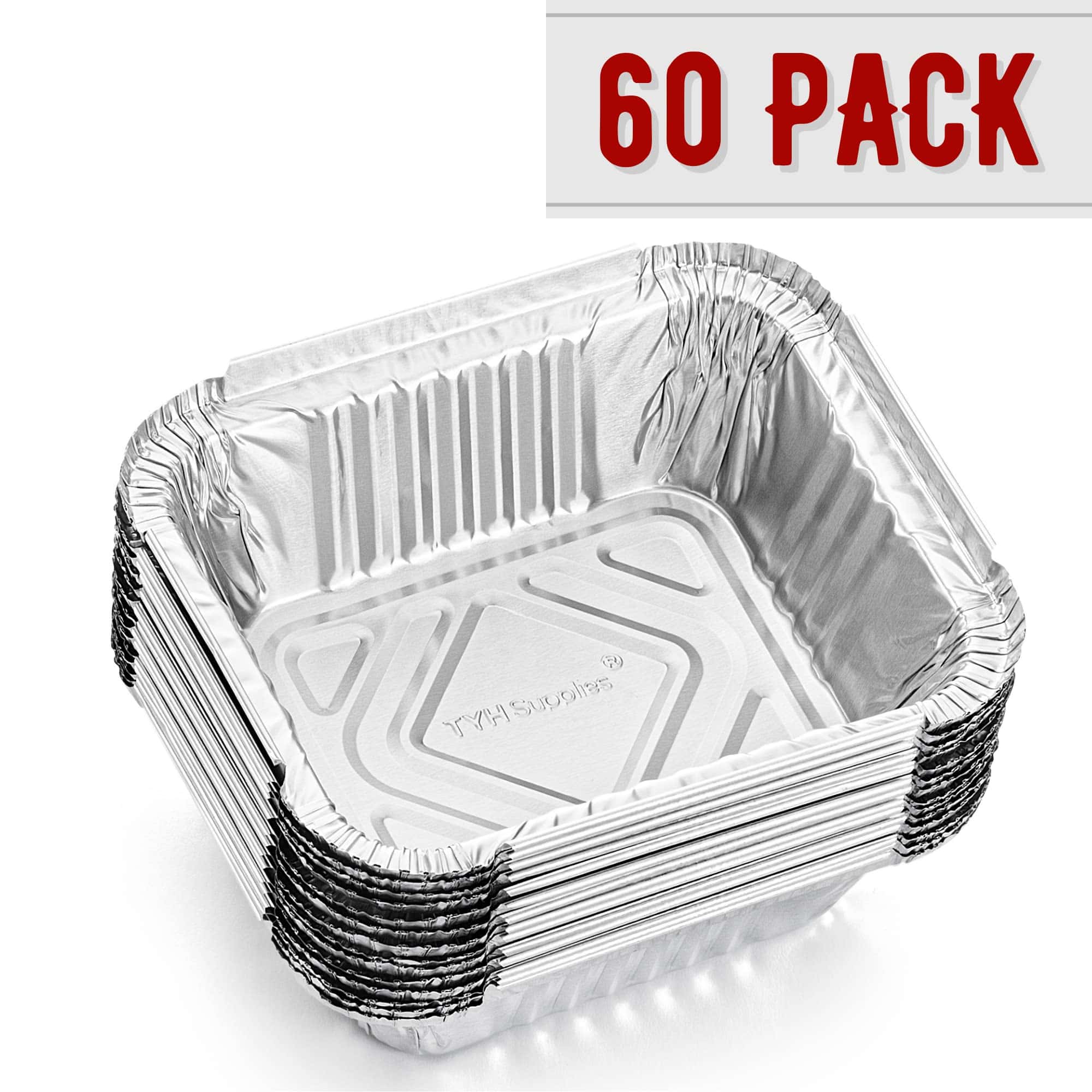 TYH Supplies 60 Pack Grease Drip Pan Liners | Compatible - Imagen 3