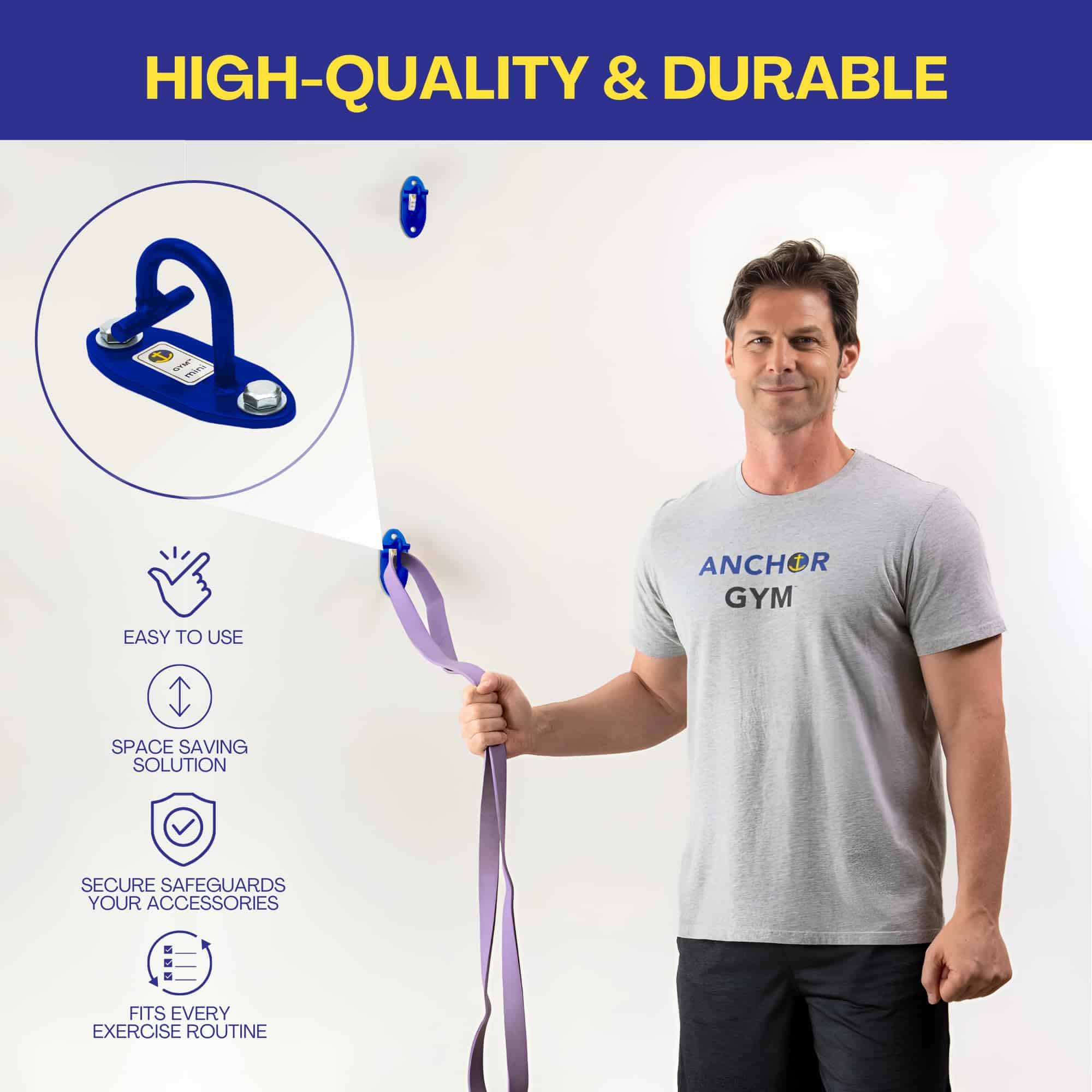Anchor Gym Mini H1 (Set de 3) - Anclas para Bandas de - Imagen 4
