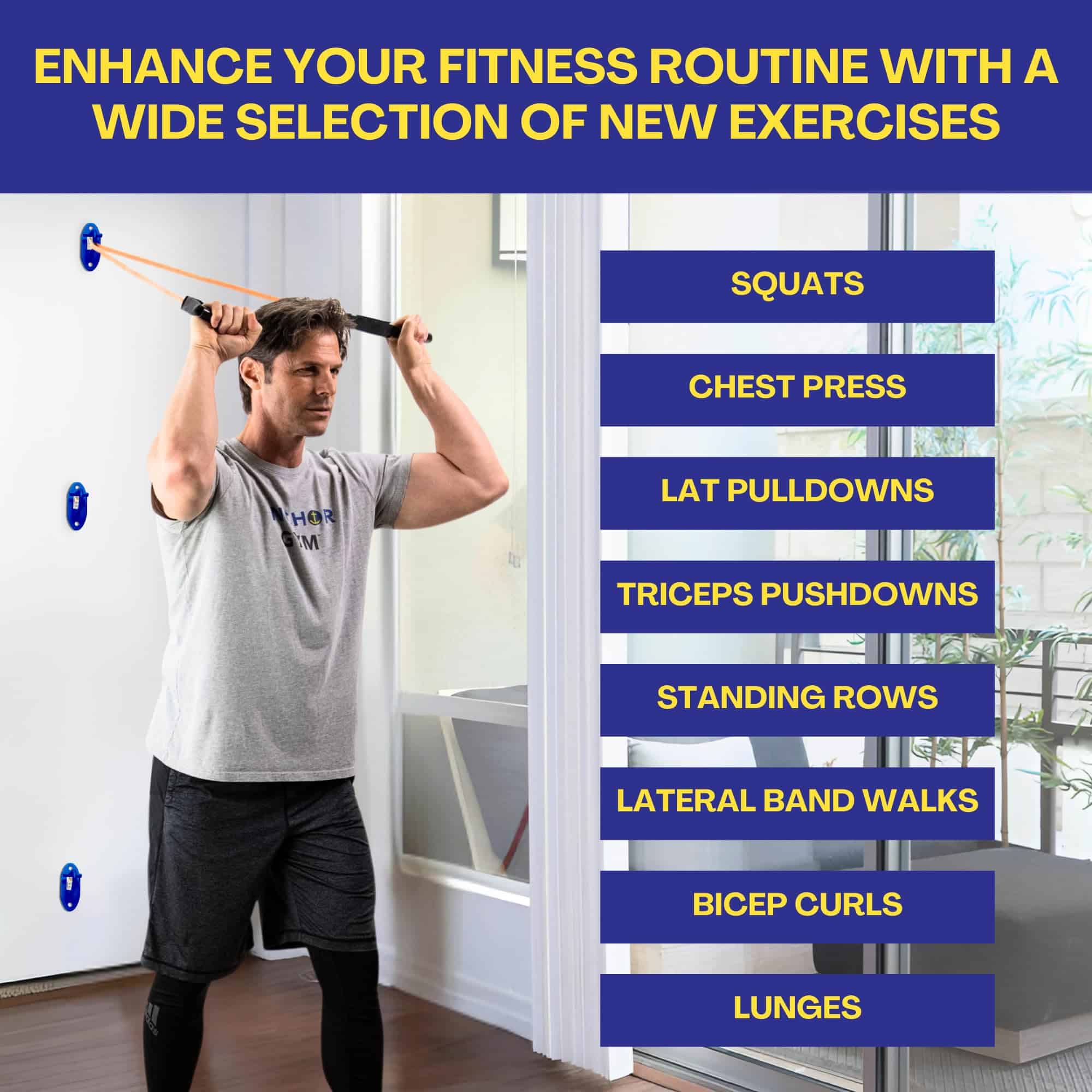 Anchor Gym Mini H1 (Set de 3) - Anclas para Bandas de - Imagen 7