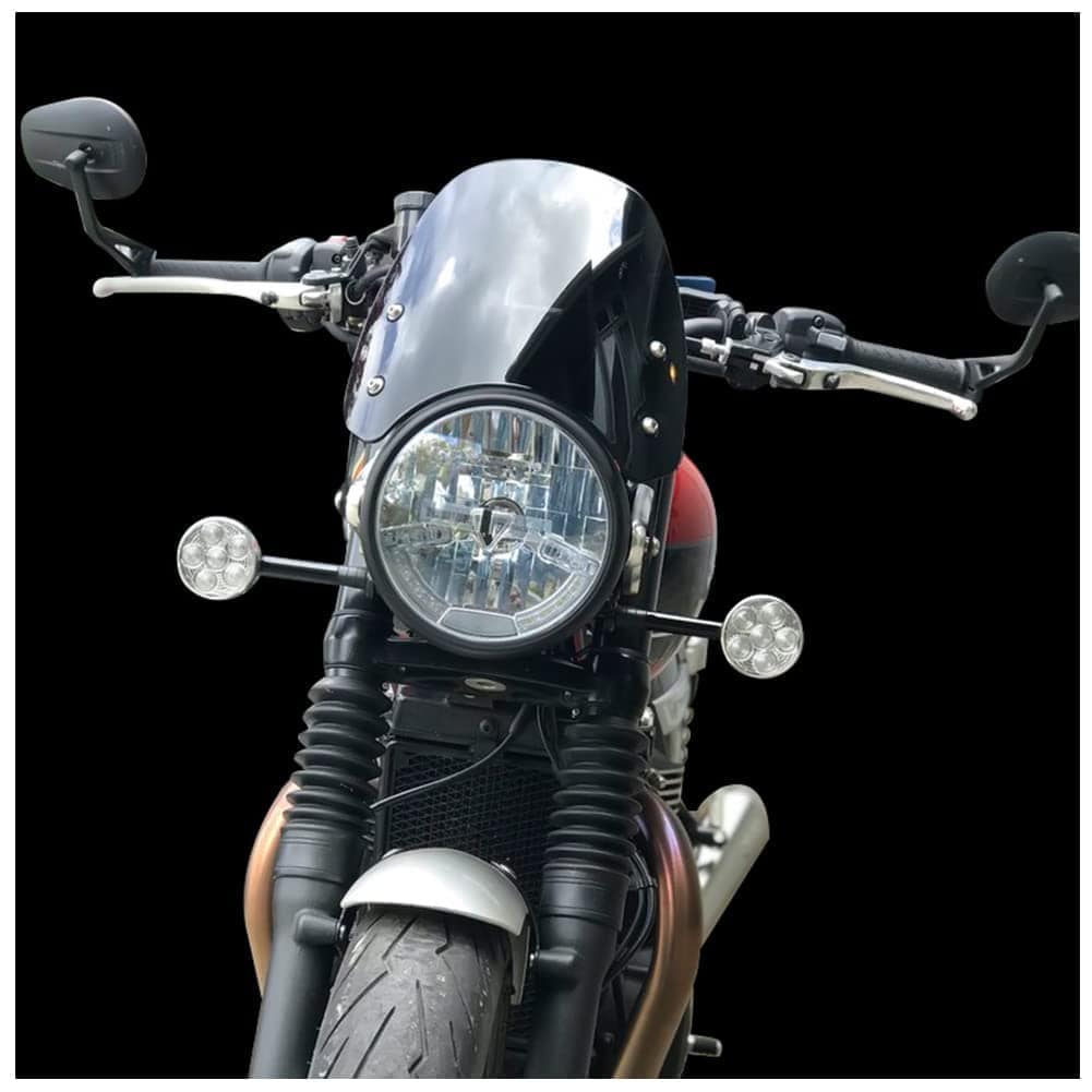 Parabrisas de motocicleta con soporte para Triumph