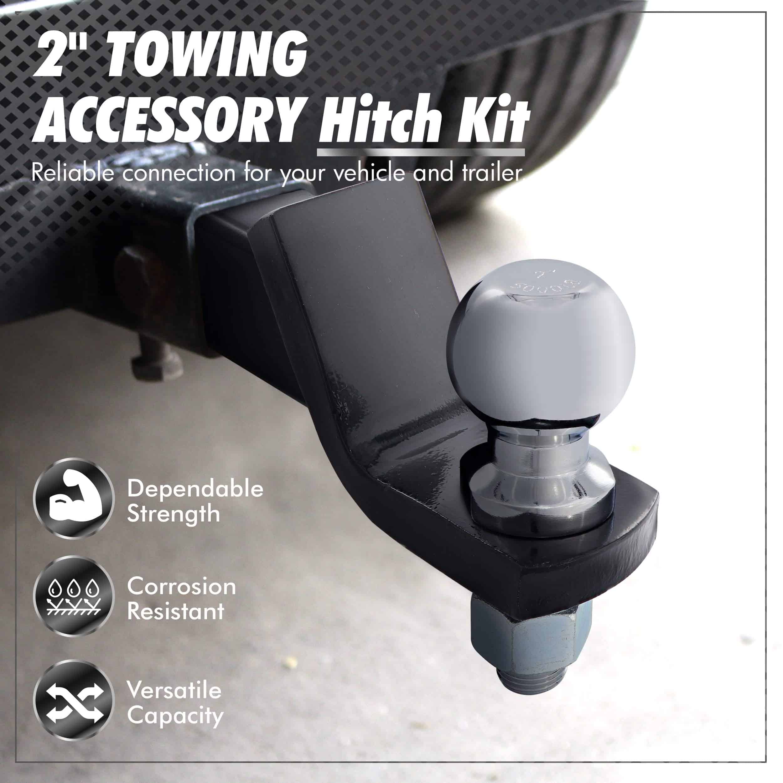 Kit de Accesorios para Enganche de Remolque con Bola de 2 - Imagen 3