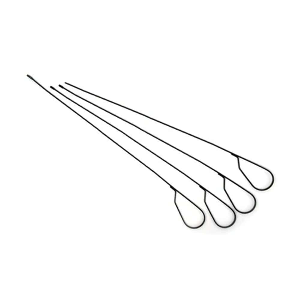 Set de 4 pinchos para malvaviscos/salchichas antiadherentes