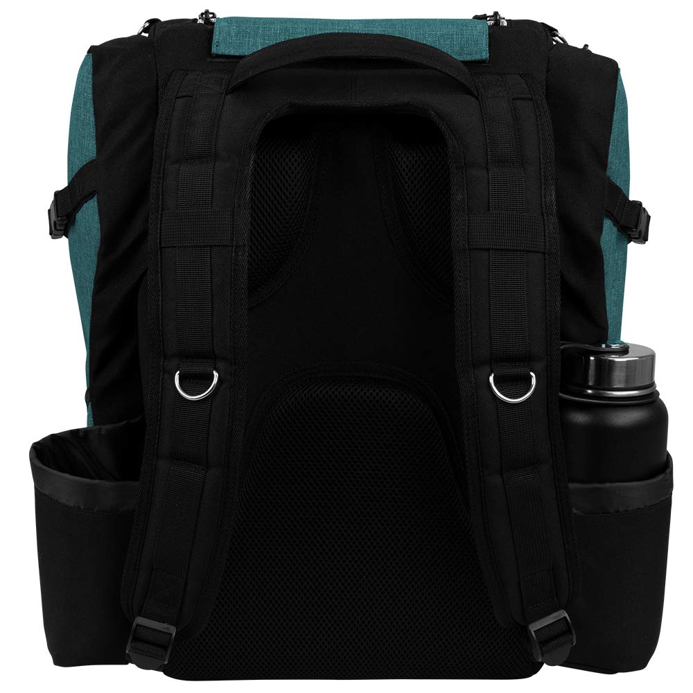 Mochila de Disc Golf Axiom Discs Voyager Lite (Heather Teal) - Imagen 6