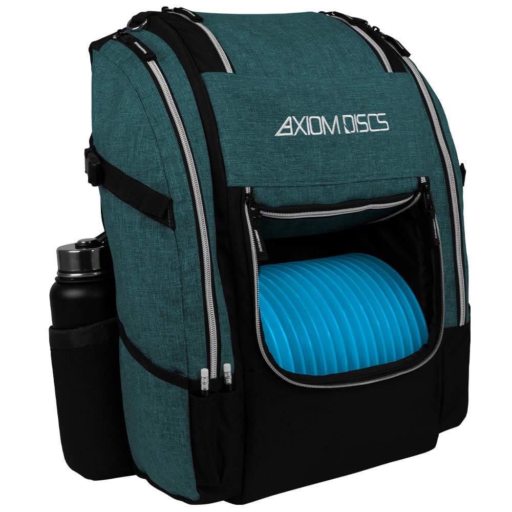 Mochila de Disc Golf Axiom Discs Voyager Lite (Heather Teal) - Imagen 4
