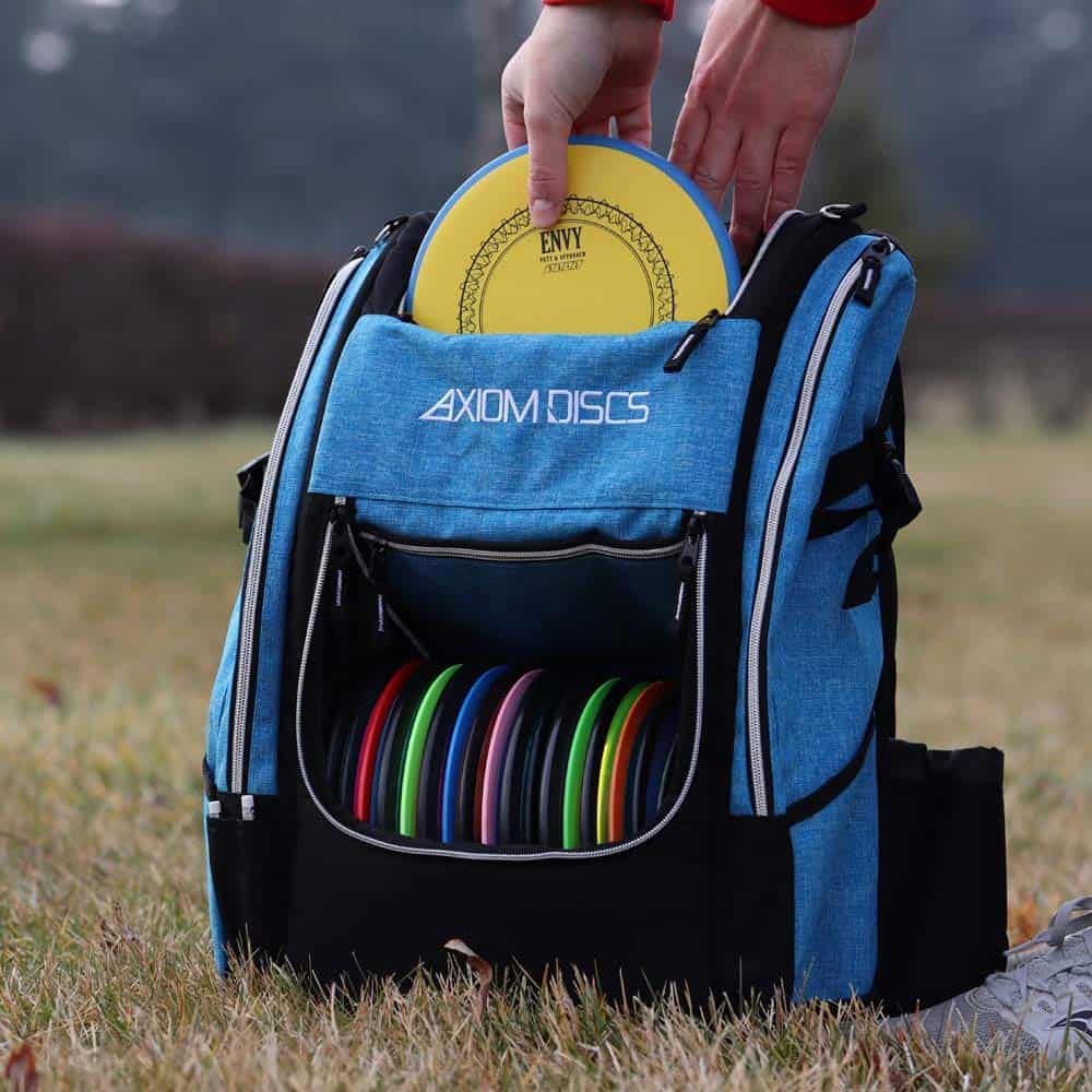 Mochila de Disc Golf Axiom Discs Voyager Lite (Gris - Imagen 7