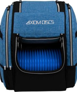 Mochila de Disc Golf Axiom Discs Voyager Lite (Azul Heather)