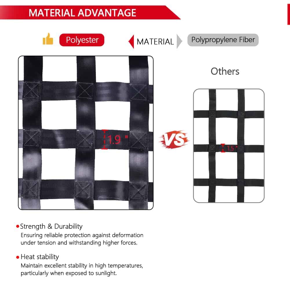 Red de carga Surmountway para cama de camión pickup (66" x - Imagen 3