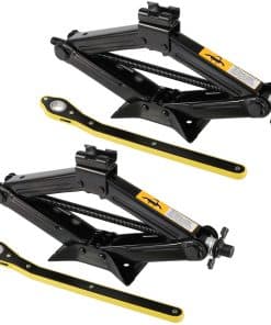 ZEONHAK 2 Pack Gato de Tijera para Coche, 1.5 Toneladas