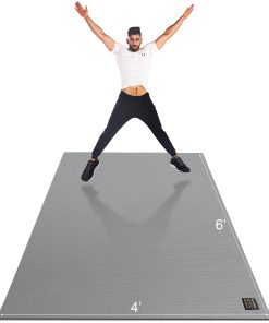 Tapete de ejercicios GXMMAT grande 6'x4'/6'x5'/6'x6' (7mm),