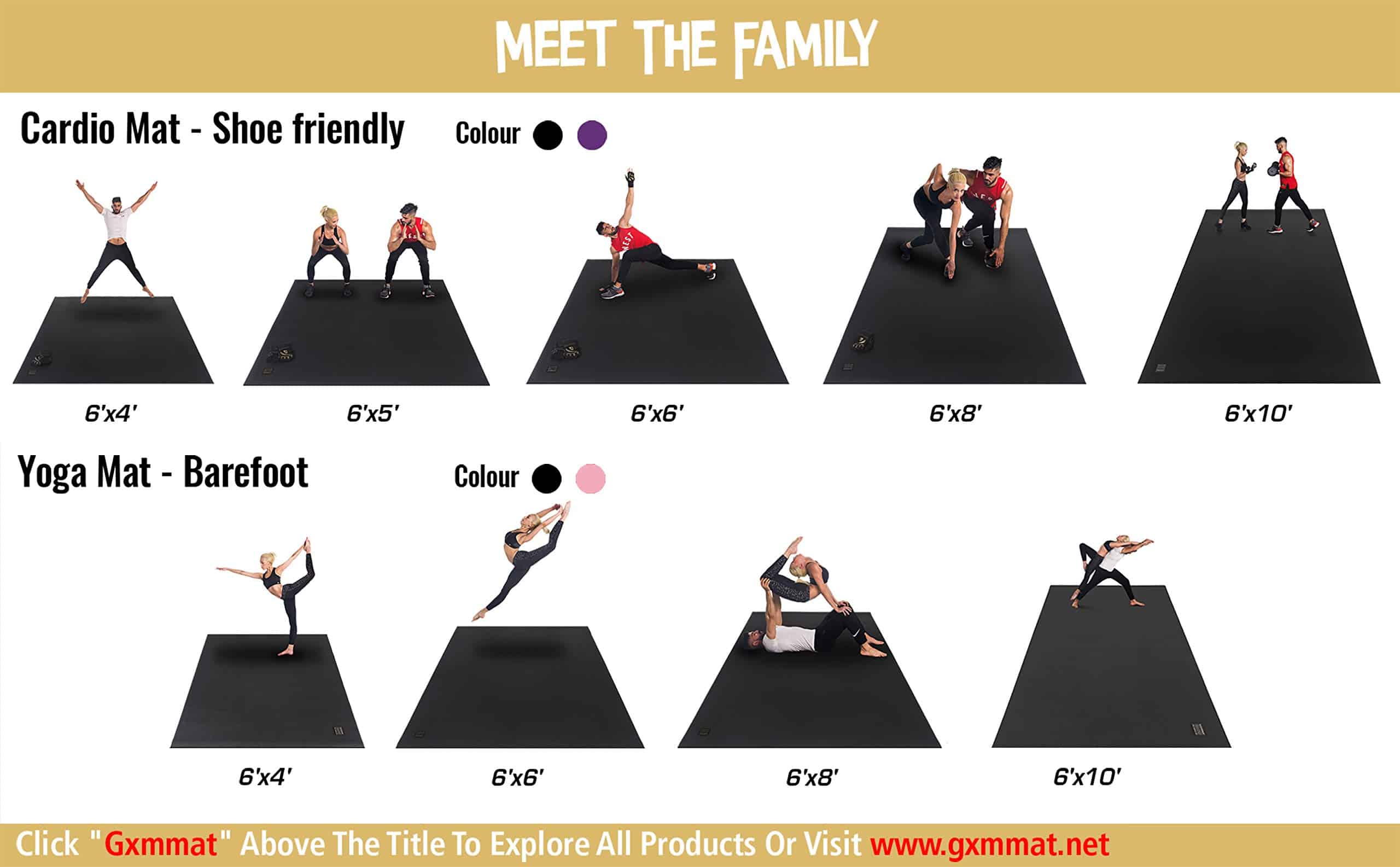 Tapete de Ejercicio Grande GXMMAT -Gris Cool - Imagen 8