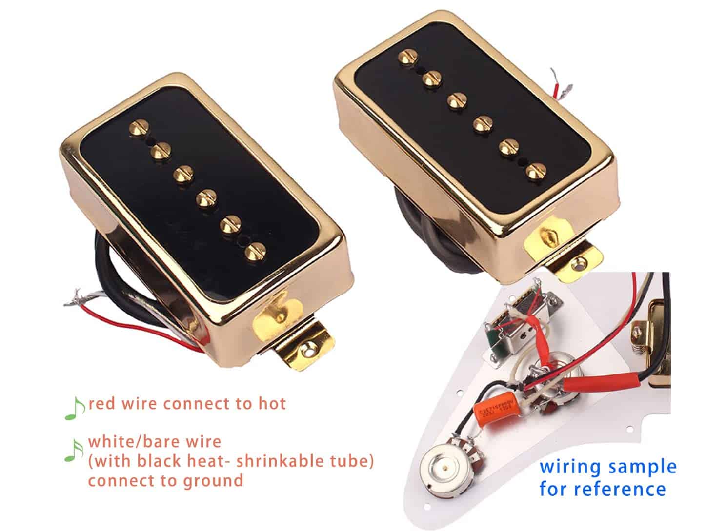 Set de Pastillas LAMSAM P90, Single Coil para la Posición - Imagen 3