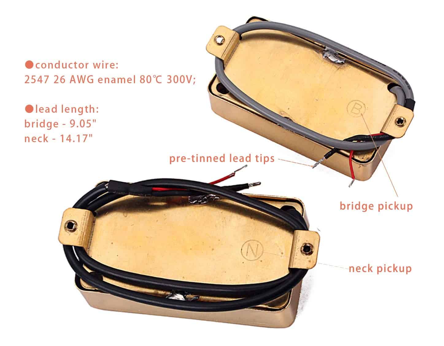 Set de Pastillas LAMSAM P90, Single Coil para la Posición - Imagen 5