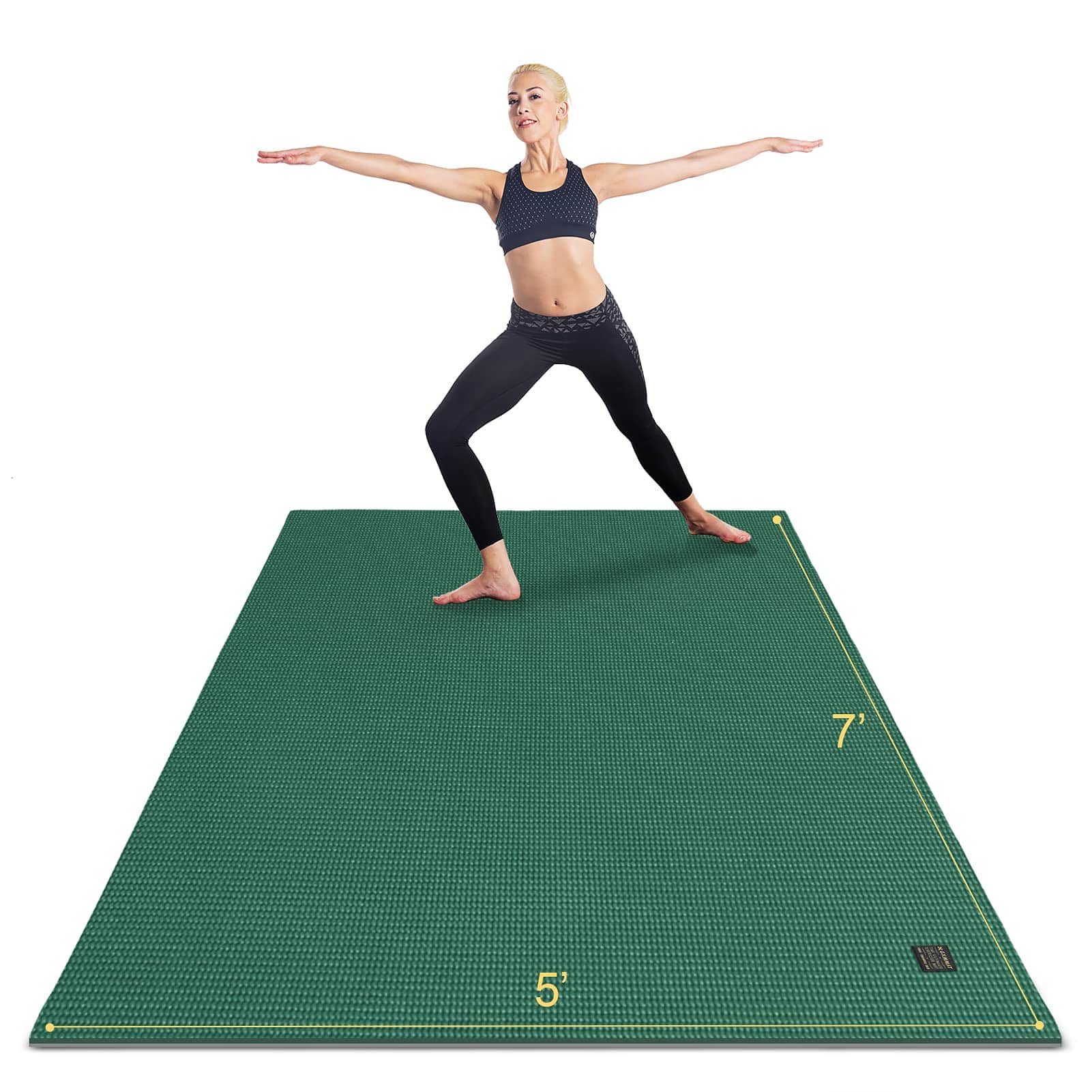Tapete de Yoga Grande GXMMAT -Verde Jasper