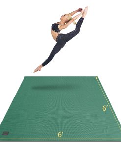 Tapete grande de yoga GXMMAT 6'x4'/6'x6'/7'x5' (7mm/9mm),