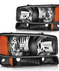 Ensamblaje de faros ECCPP para GMC Sierra 3500 2001-2006