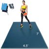 Tapete de Ejercicio Extra Grande MRO para -Azul