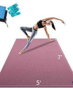 Tapete de Yoga Extra Grande MRO, -Morado