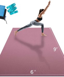 Tapete de Yoga Extra Grande MRO, -Morado