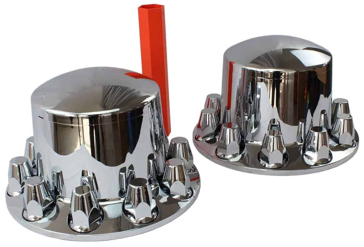 Conjunto completo de cubiertas de eje cromadas ABS MRJLK - Imagen 3