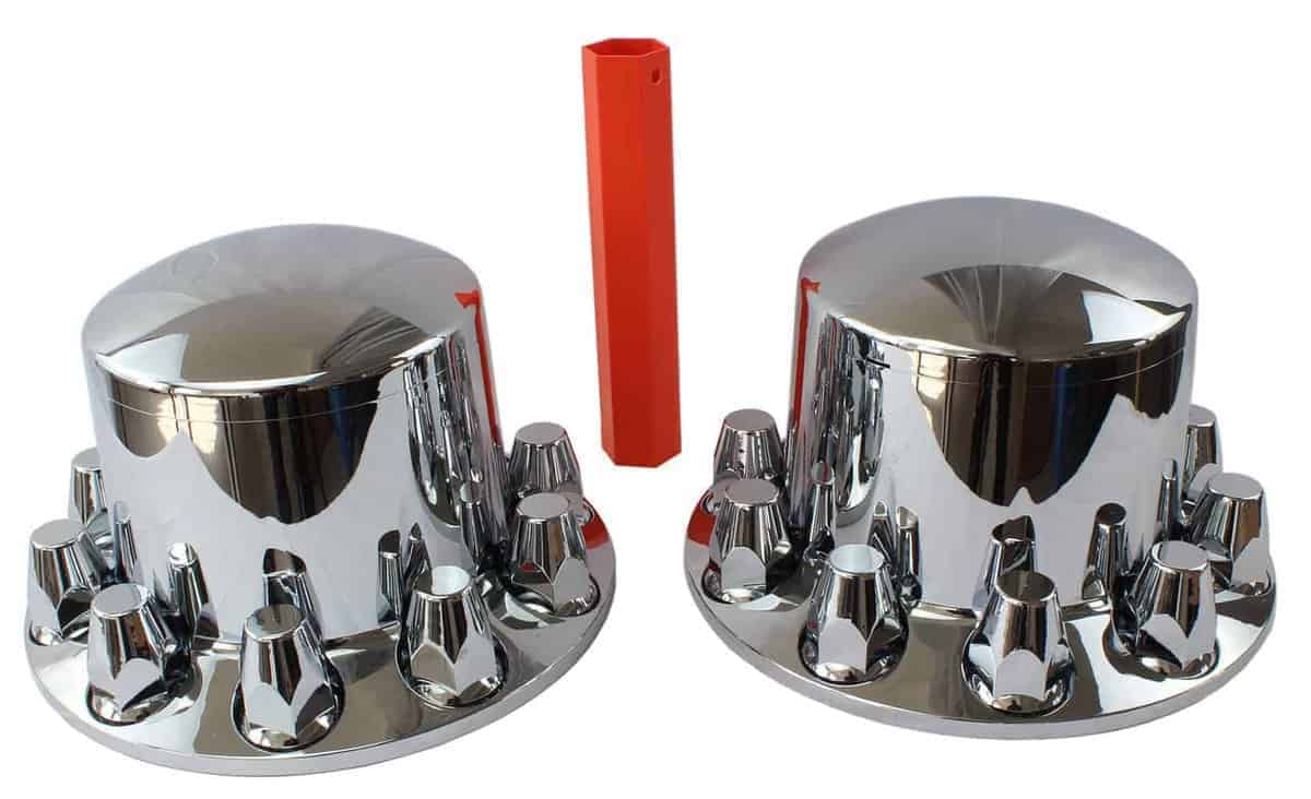 Conjunto completo de cubiertas de eje cromadas ABS MRJLK