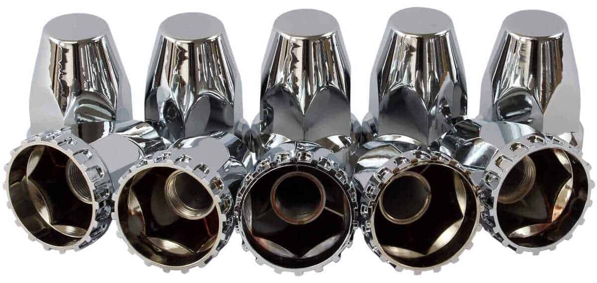 Conjunto completo de cubiertas de eje cromadas ABS MRJLK - Imagen 7