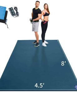 Tapete de Ejercicio Extra Grande MRO para -Azul