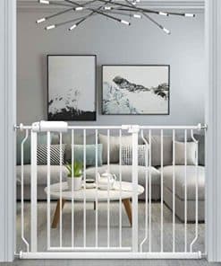 ALLAIBB Puerta de Seguridad Extra Ancha con Cierre