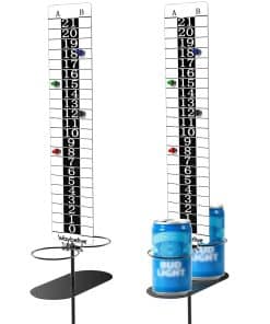 Marcador Magnético de Cornhole de Metal con Portavasos -