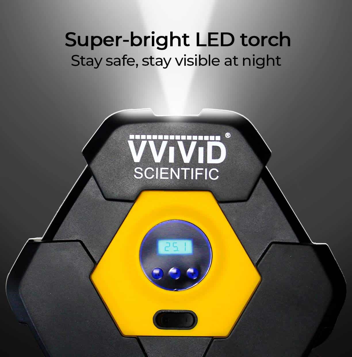 Kit de compresor de neumáticos de emergencia VViViD Deluxe - Imagen 4