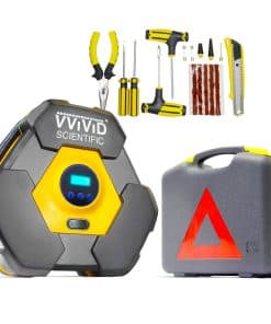 Kit de compresor de neumáticos de emergencia VViViD Deluxe