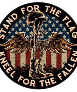 Soporte de la Cruz de Batalla para La Bandera Arrodíllate