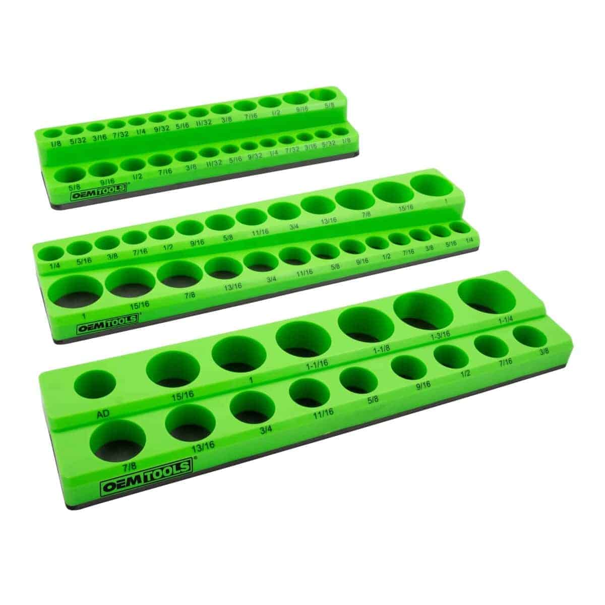 OEMTOOLS 22485 Organizador de Socket Magnético de 3 Piezas,