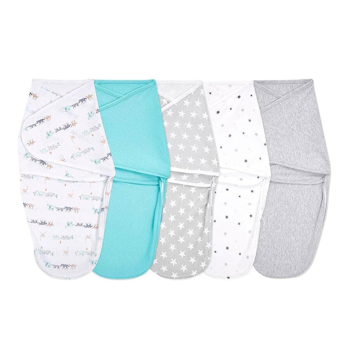 aden + anais Essentials Easy Swaddle Wrap Quick -Starlit