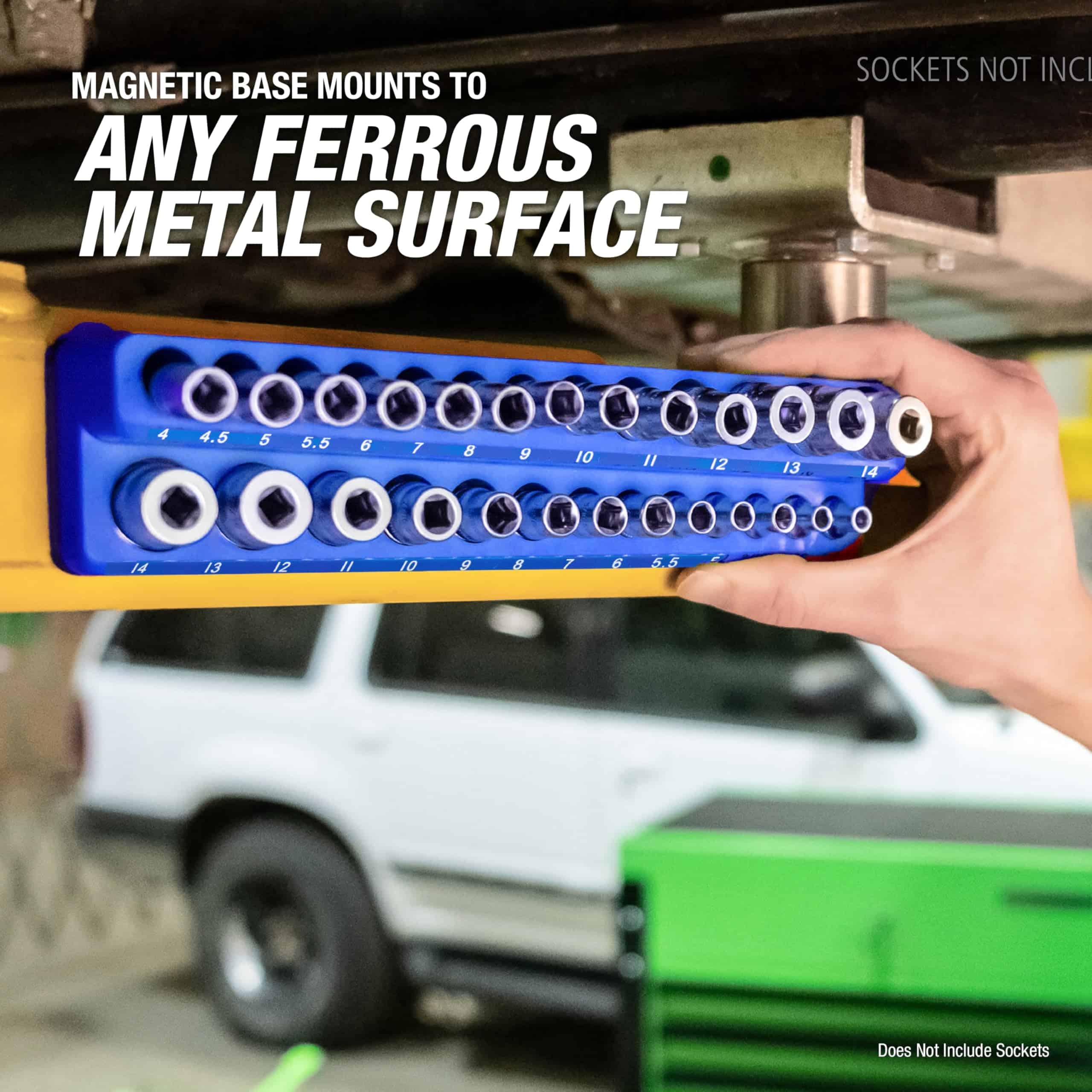 Juego de 3 bandejas magnéticas de enchufes métricos - Imagen 10