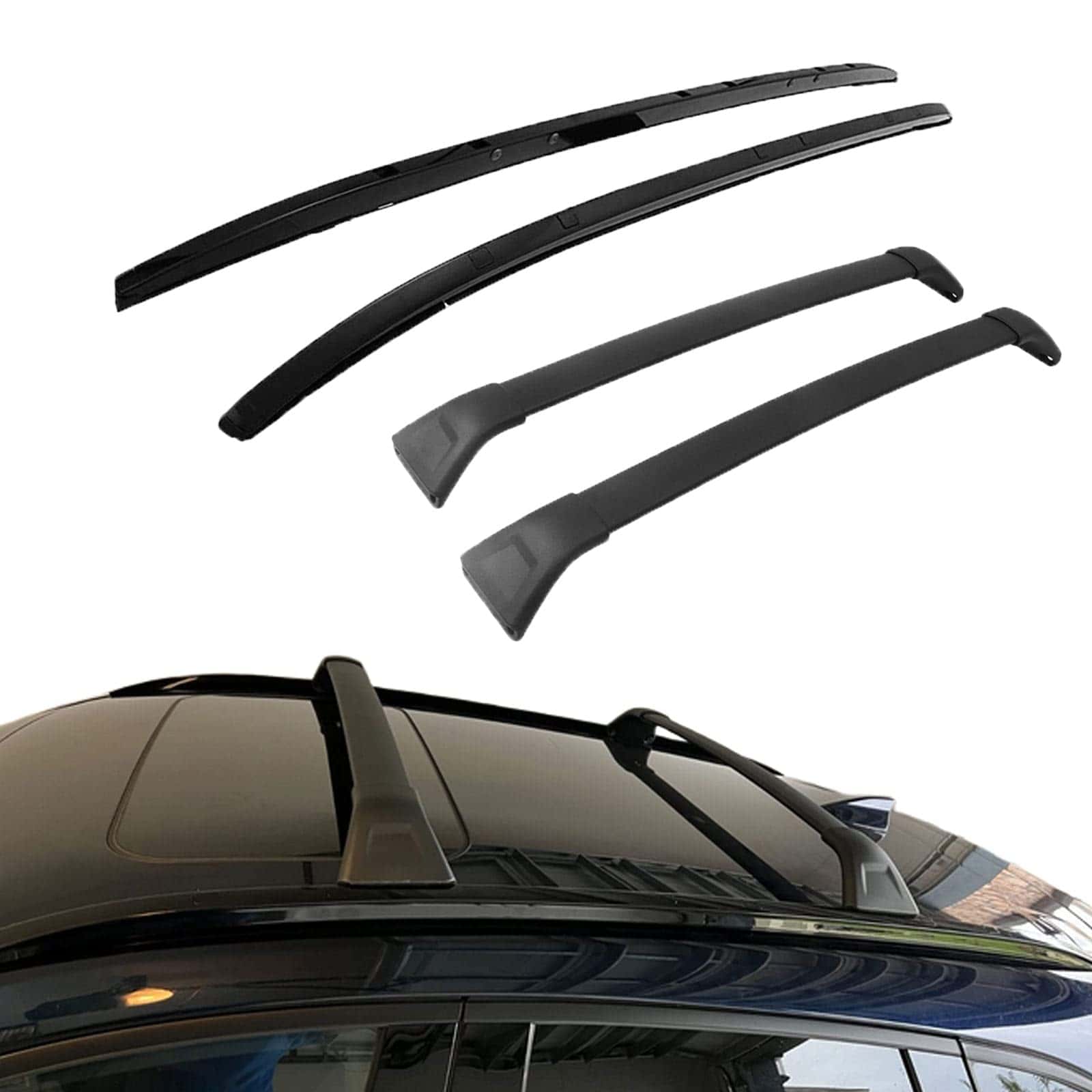 Barra de techo y kit de rieles laterales para Mazda CX-5