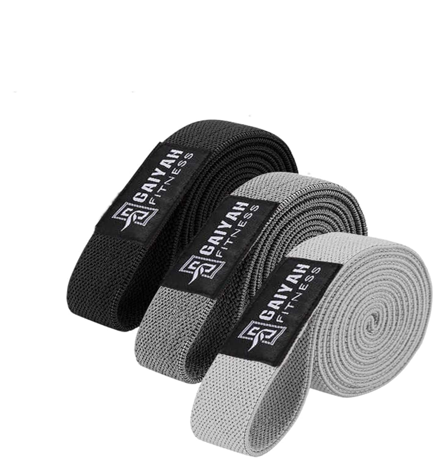 Bandas de Resistencia GAIYAH FITNESS Largas - Set Completo