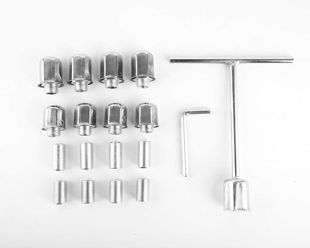 Puermto 19.5" 10 Lug 5 Juego de Tapacubos de Rueda de Dully - Imagen 9