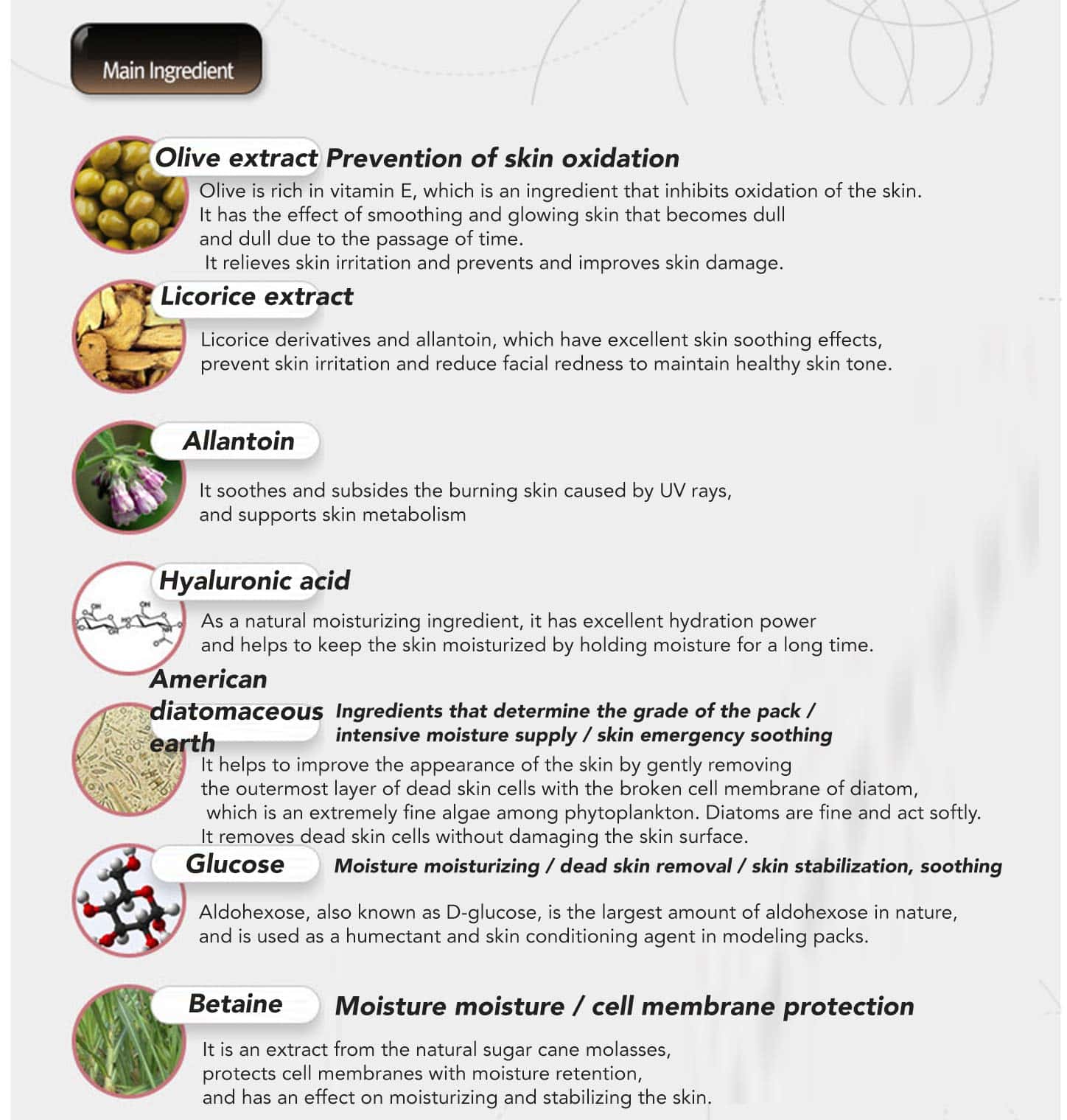 Anskin 2500ml Modeling Mask Powder Pack Aroma para Anti - Imagen 4