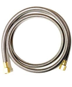 Manguera de Propano de Acero Inoxidable Trenzado de 6 pies