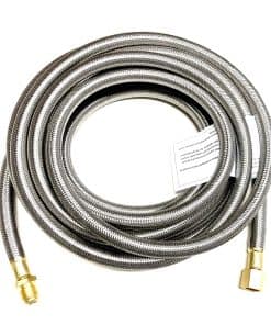 Manguera de Propano de Acero Inoxidable -Plata