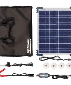 Kit de viaje Tecmate Optimate Solar Duo 20W, TM522-D2TK,