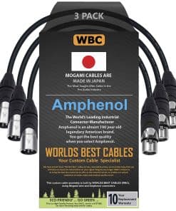 WORLDS BEST CABLES 3 Unidades - 0.5 Pies - Cable de