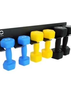 Rack de Dumbbells de Doble Círculo para Gimnasio en Casa