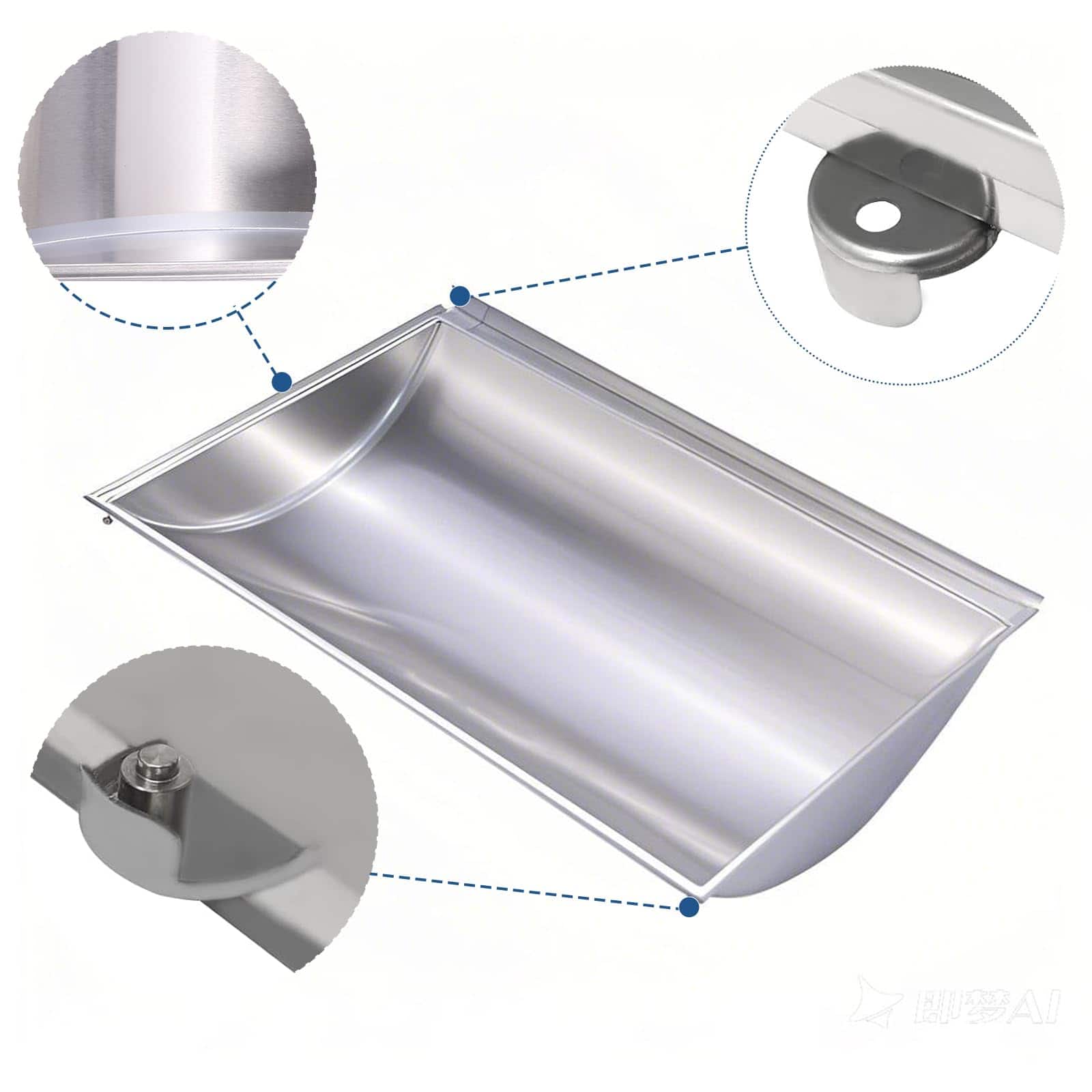 Dongftai SN954A (Paquete de 1) Placa de Calor de Acero - Imagen 4
