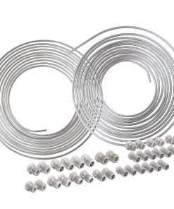 4LIFETIMELINES 25' 3/16" & 1/4" Coil de Tubo de Repuesto de