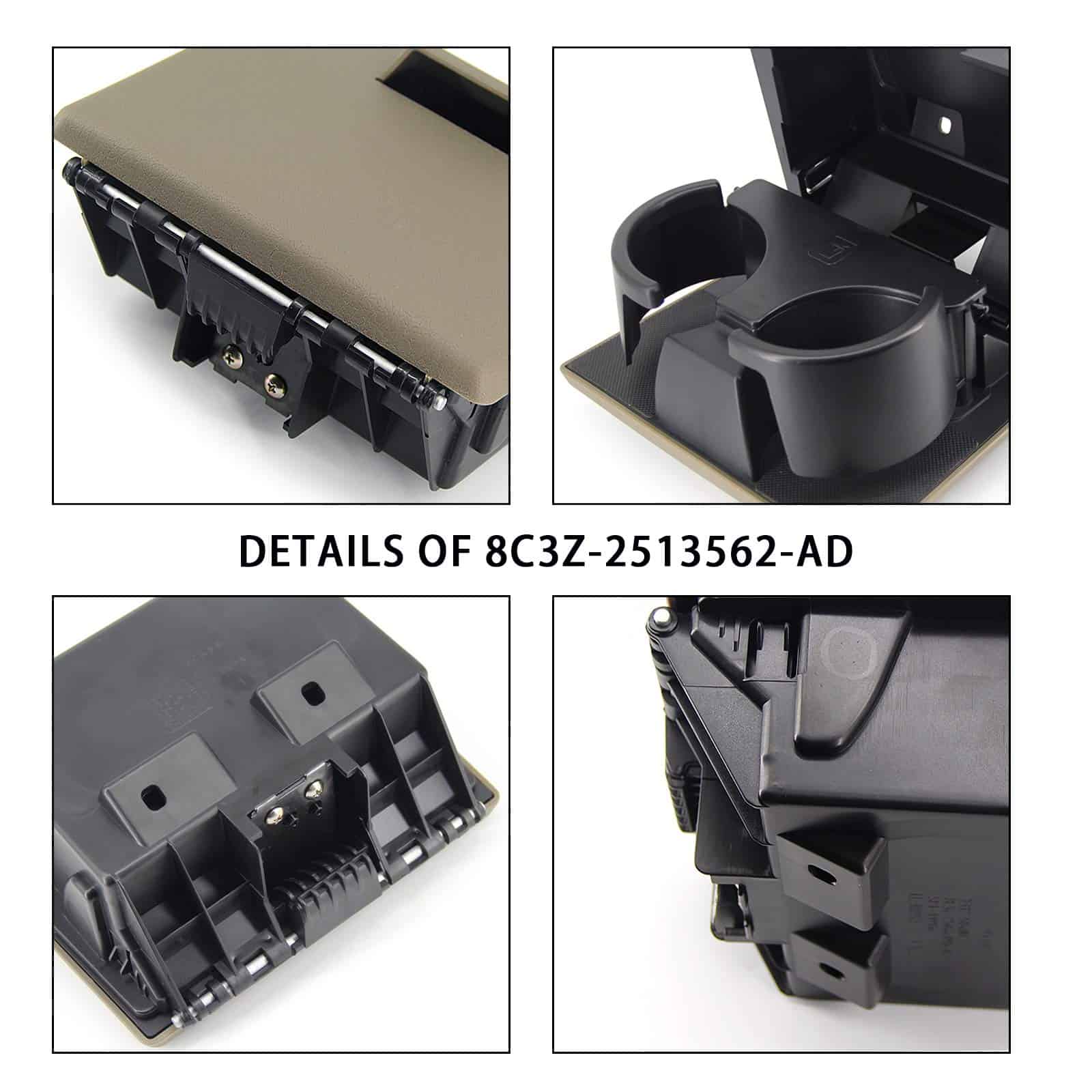 Ensamblaje de Portavasos para Tablero de TUNTUN para Ford - Imagen 6