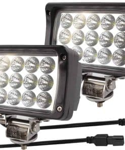 JASLITE 2PACK 6.3IN 12/24volt Súper Brillantes Luces de