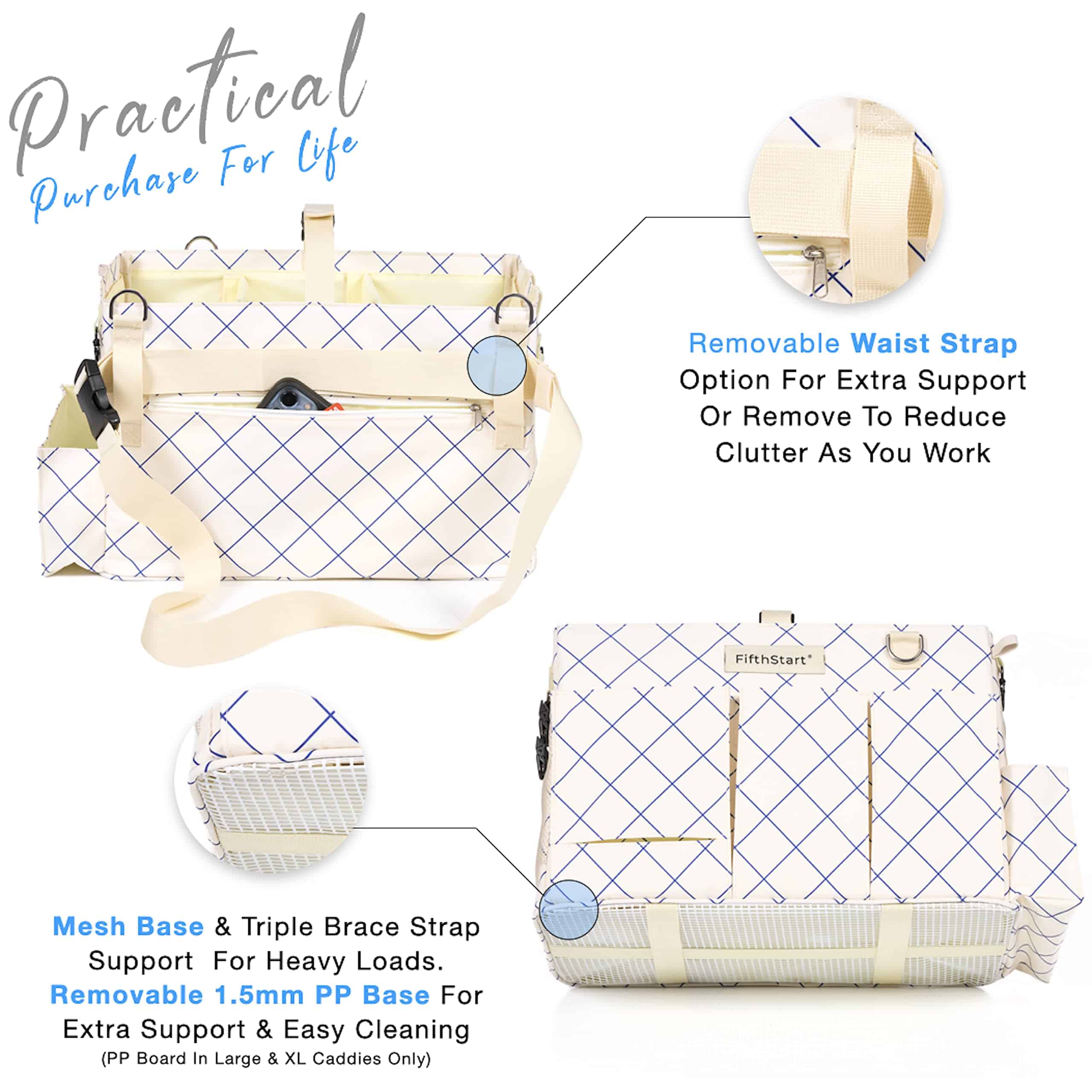 Organizador de limpieza multiusos FifthStart - Bolso de - Imagen 5