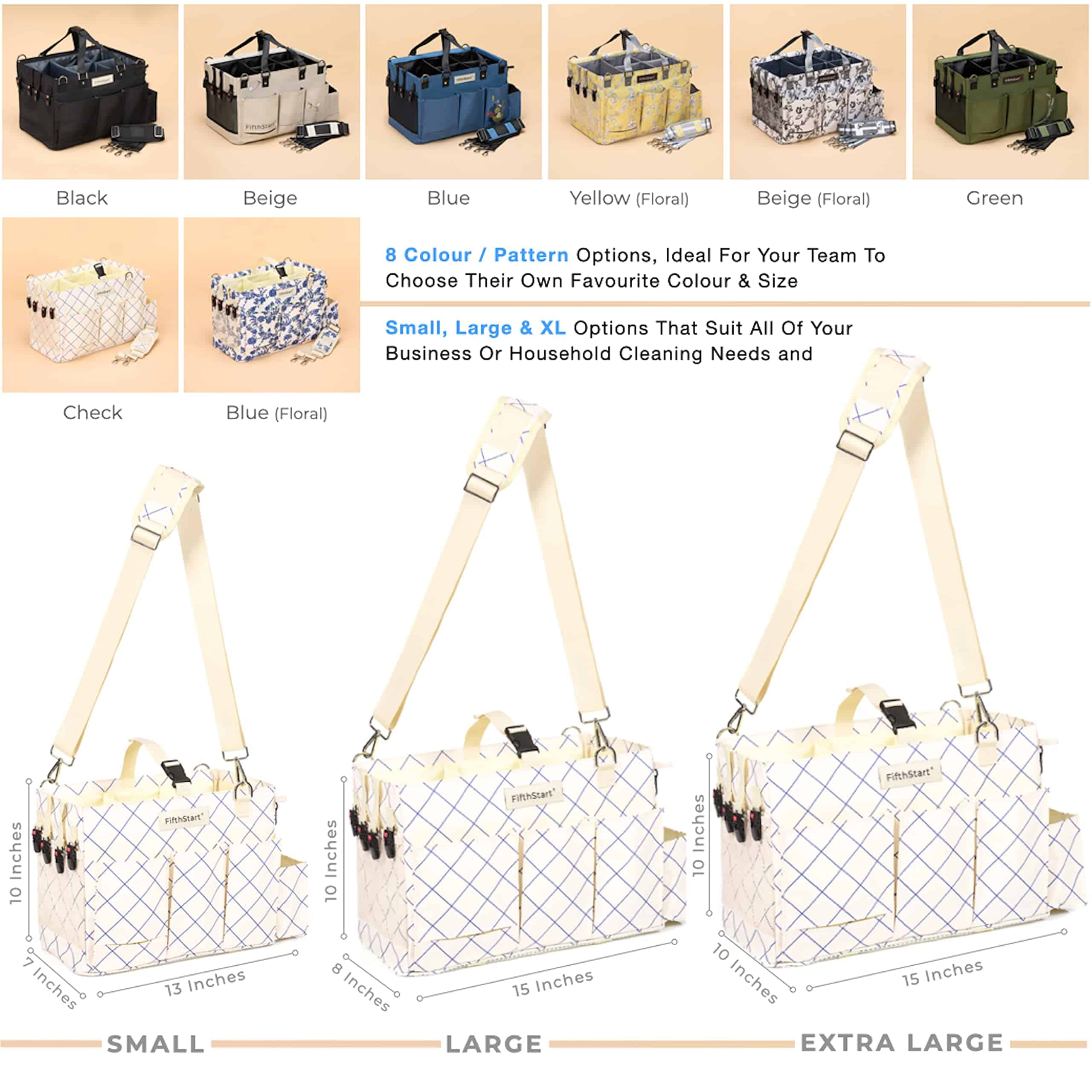 Organizador de limpieza multiusos FifthStart - Bolso de - Imagen 6